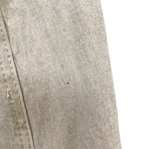 DG2 Diane Gilman size PXS Jeans Zipper ankle elastic at waist khaki tan beige - Picture 4 of 7